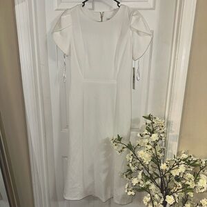 Calvin Klein White Dress